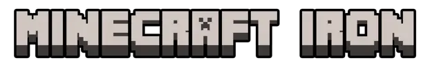 minecraft iron logo